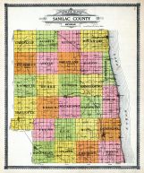 Outline Map, Sanilac County 1906